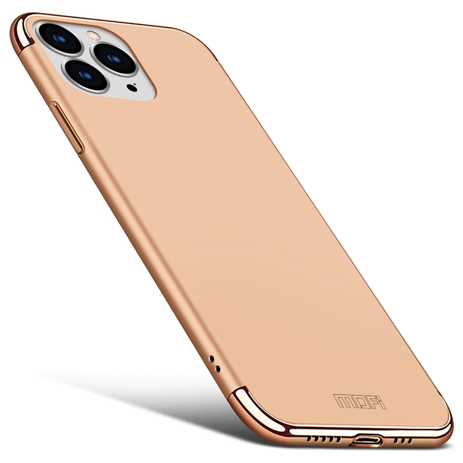 MOFI Guard Series Electroplating Back Cover for iPhone 14 Pro Scratch Proof Detachable 3-in-1 Hard PC Phone Case MOFI Guard Series Electroplating Back Cover for iPhone 14 Pro Scratch Proof Detachable 3-in-1 Hard PC Phone Case